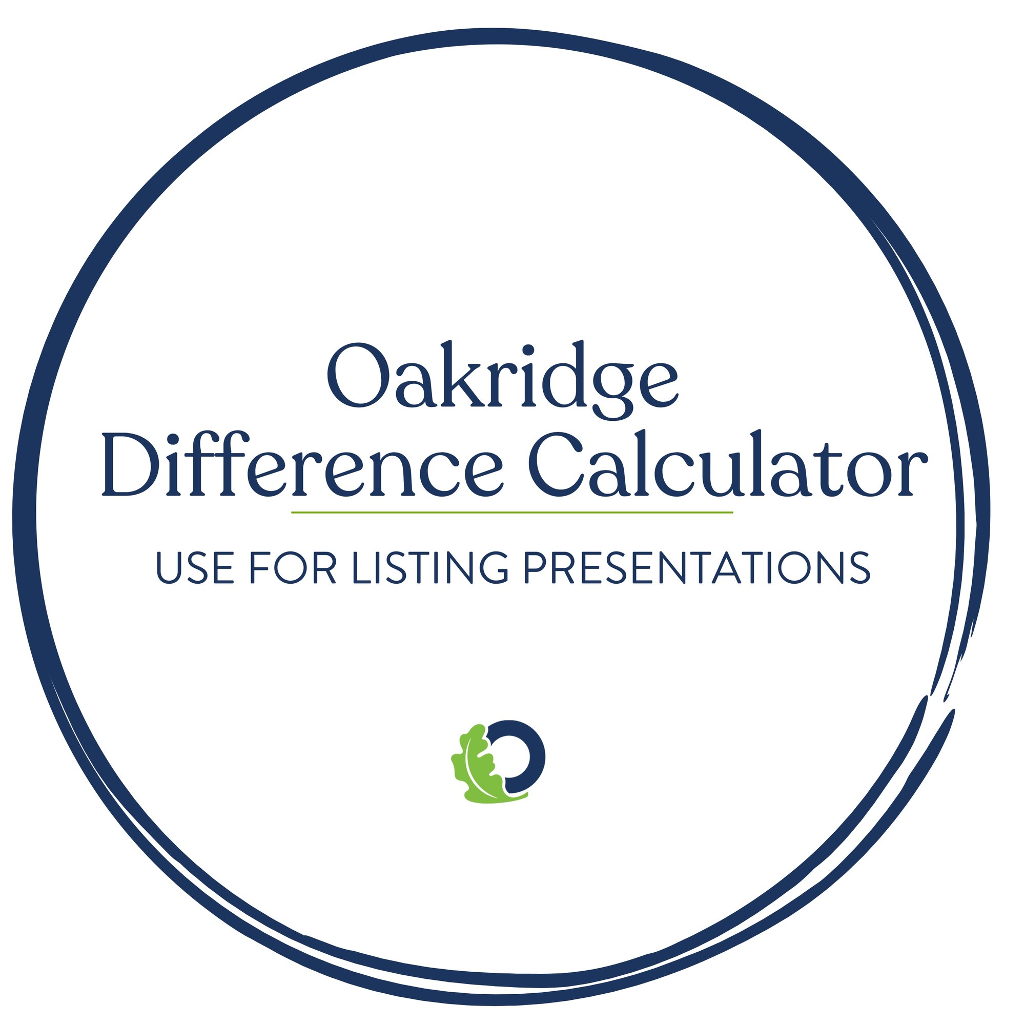 The Oakridge Difference Calculator
